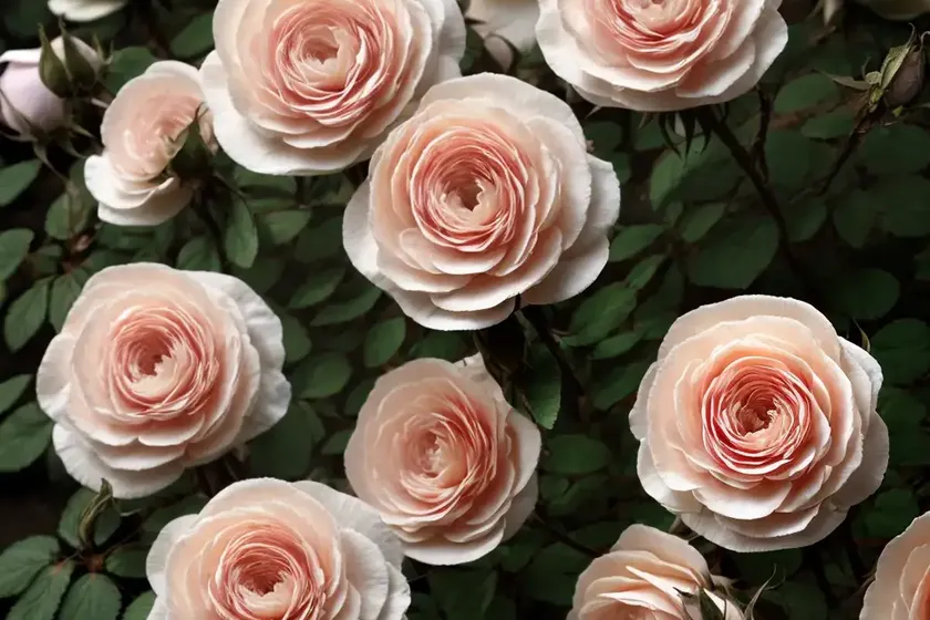 Rosa ‘cornelia’ (hybrid musk rose)