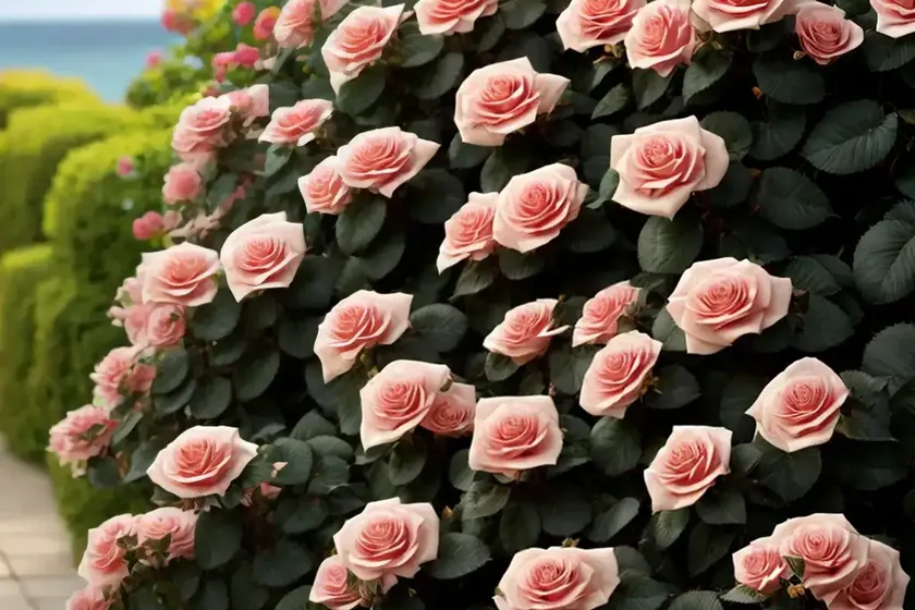 Rosa ebb tide (floribunda rose) — photo 2