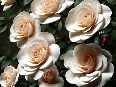 Rosa ‘Gardenia’ (Rambling Rose)