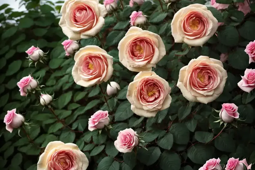 Rosa Harlow Carr (English Rose) — photo 3