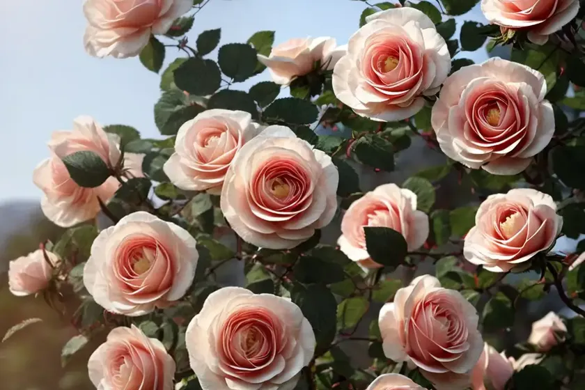 Rosa open arms (rambling rose) — photo 3