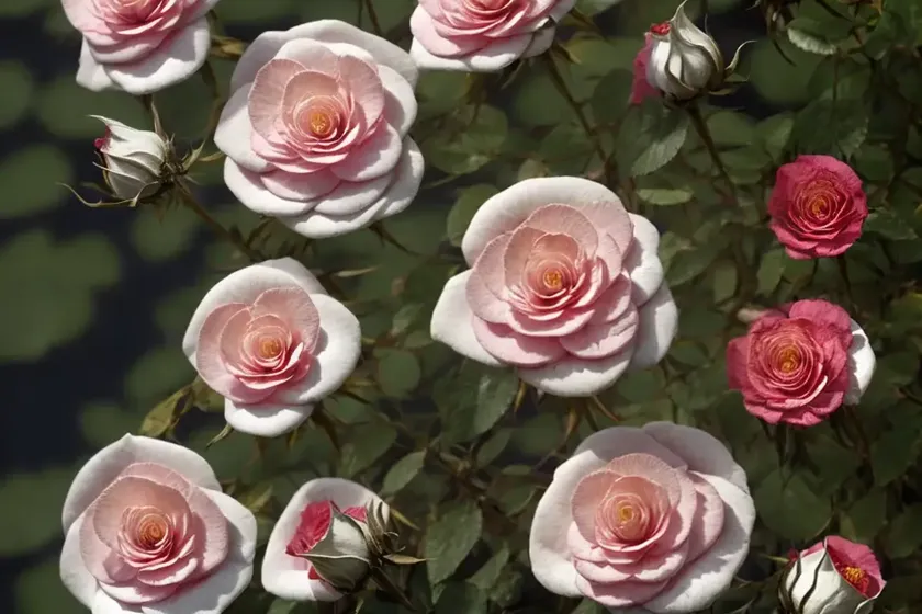 Rosa palustris (swamp rose) — photo 2