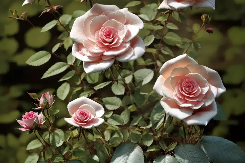 Rosa palustris (swamp rose) — photo 3