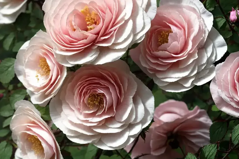 Rosa ‘paul’s himalayan musk’ (rambling rose)