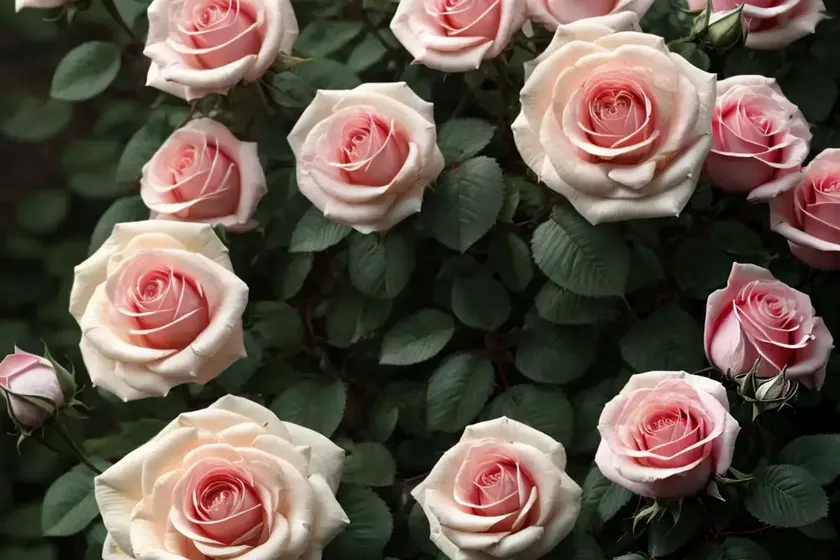 Rosa princess alexandra of kent (english rose) — photo 2