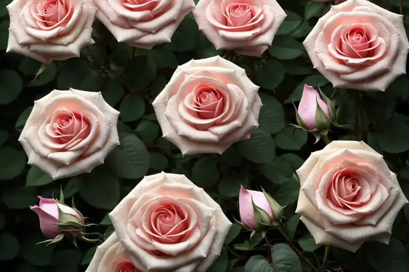 Rosa princess alexandra of kent (english rose) — photo 3