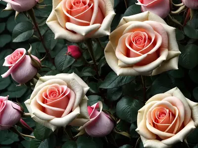 Rosa Princesse Charlene De Monaco (Hybrid Tea Rose)