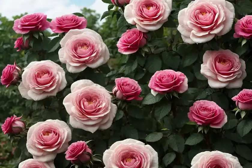 Rosa queen elizabeth (grandiflora rose) — photo 2