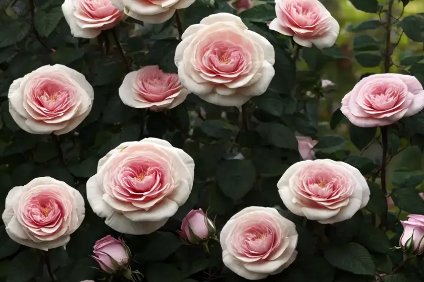 Rosa queen elizabeth (grandiflora rose) — photo 3