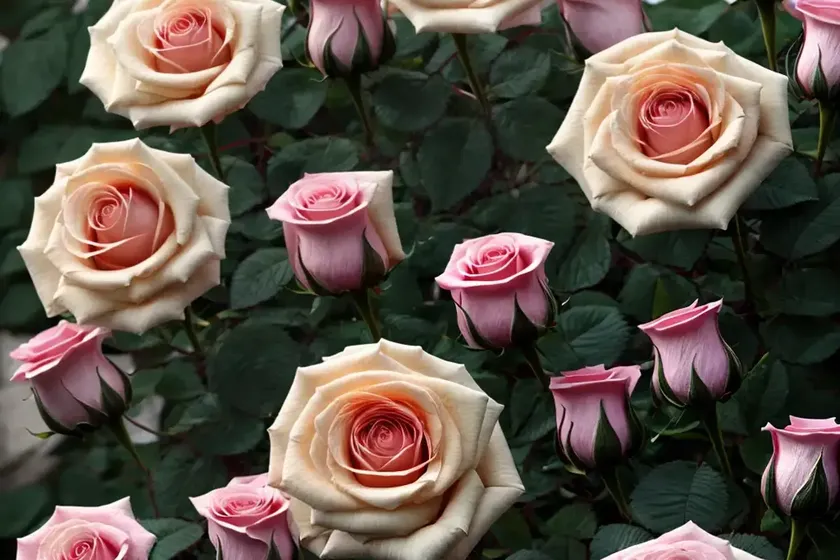 Rosa queen of sweden (english rose) — photo 3