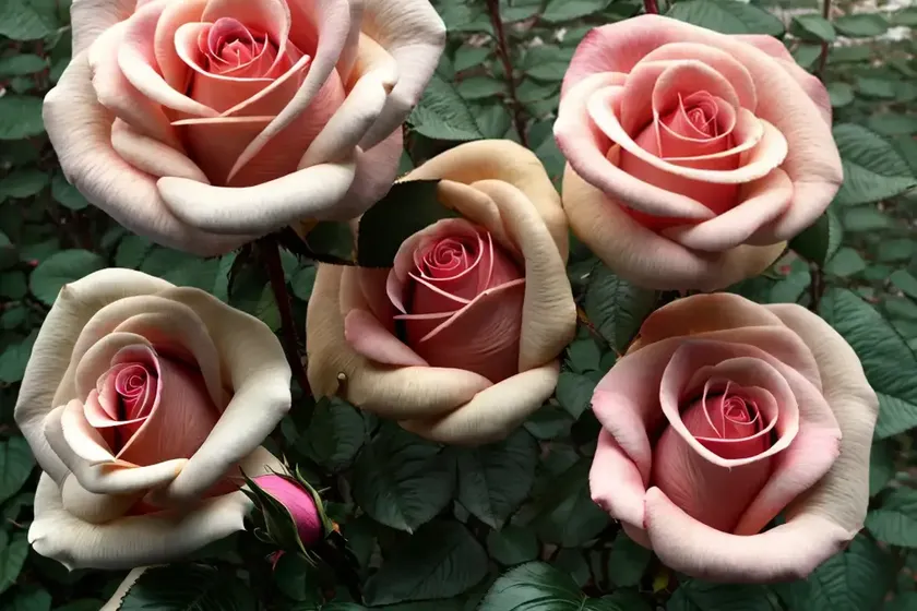 Rosa rio samba (hybrid tea rose)