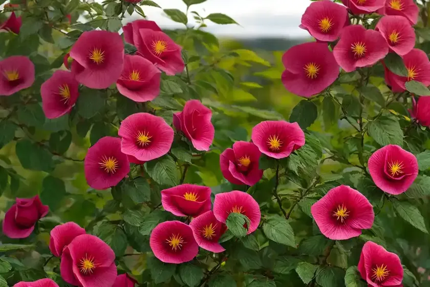 Rosa rugosa “john cabot” (rosa rugosa ‘john cabot’) — photo 3