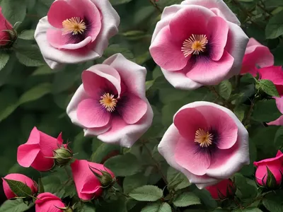 Rosa Rugosa “John Cabot” (Rosa Rugosa ‘John Cabot’)