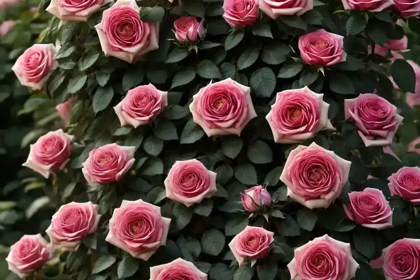 Rosa sempervirens (evergreen rose) — photo 3