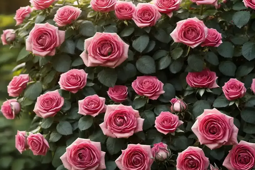 Rosa sempervirens (evergreen rose)