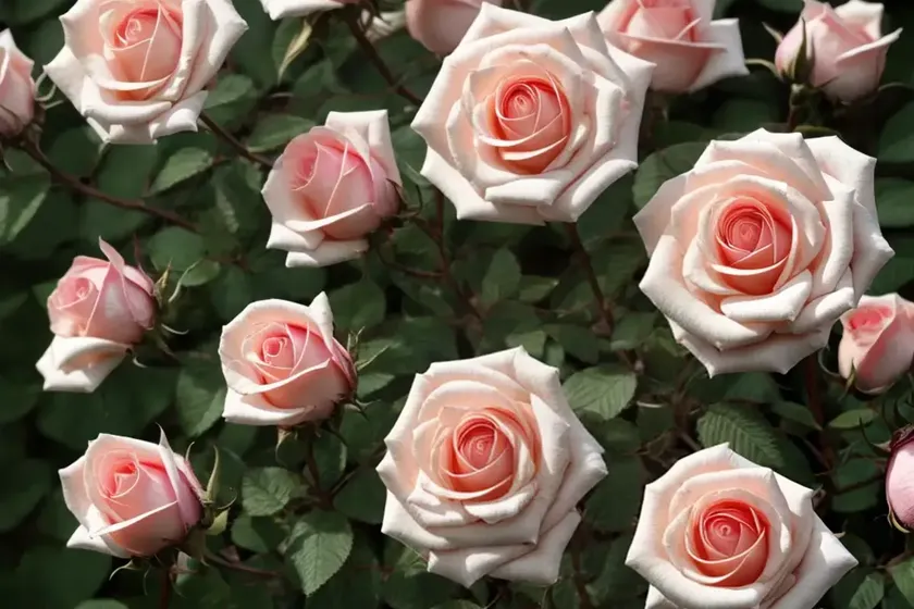 Rosa spinosissima (scotch rose) — photo 2