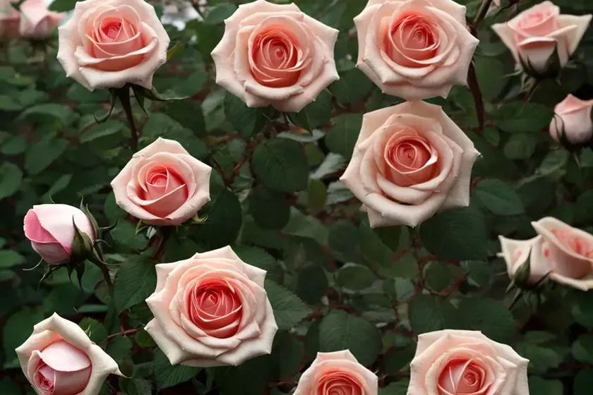 Rosa spinosissima (scotch rose) — photo 3