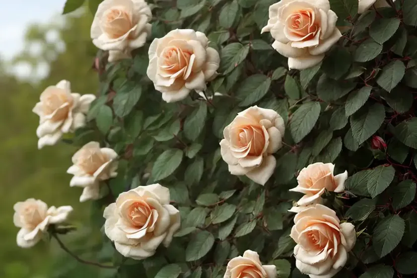 Rosa st swithun (climbing rose) — photo 3