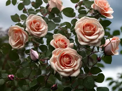 Rosa Stormy Weather (Climbing Rose)
