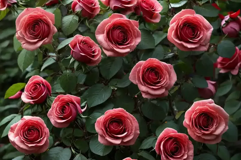 Rosa strawberry hill (english rose) — photo 2