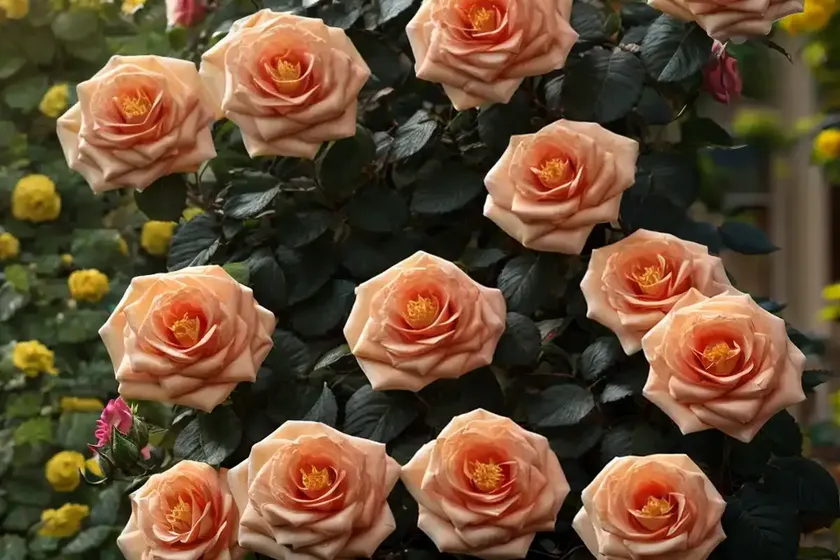 Rosa sunsprite (floribunda rose) — photo 3