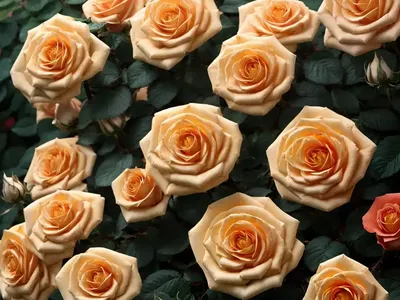 Rosa Sunsprite (Floribunda Rose)