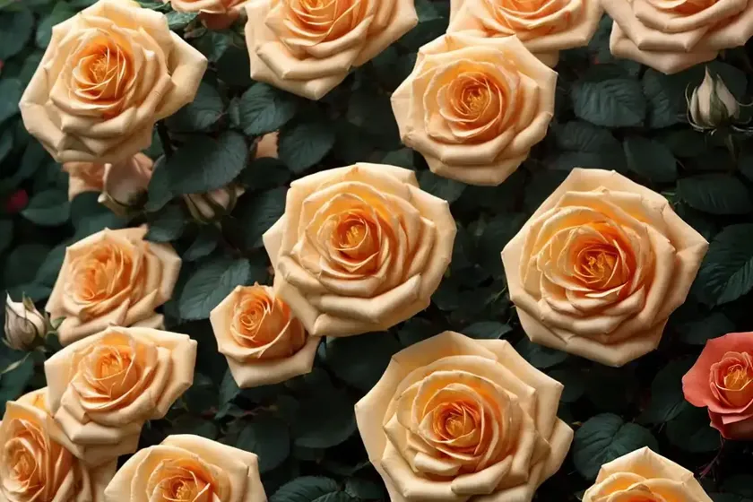 Rosa sunsprite (floribunda rose)