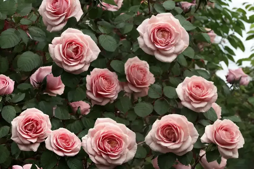 Rosa Super Excelsa (Rambling Rose) — photo 2