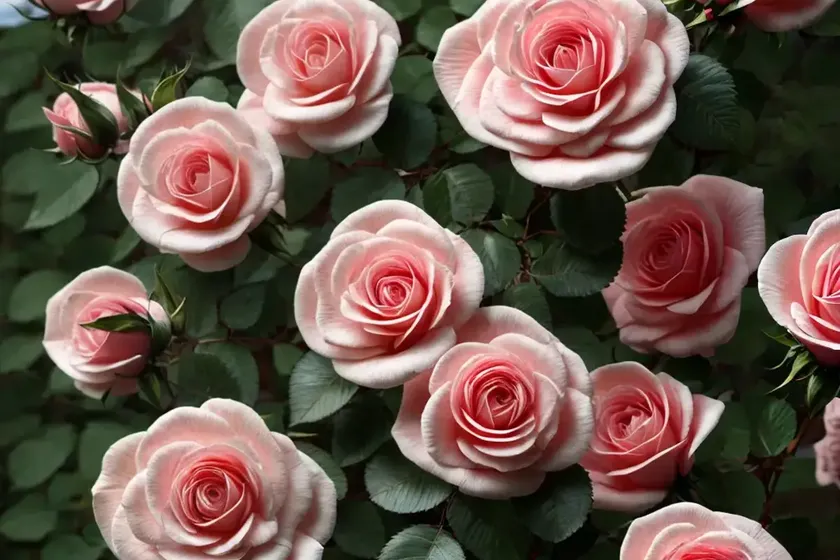 Rosa Super Excelsa (Rambling Rose) — photo 3
