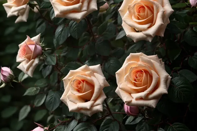 Rosa teasing georgia (english rose) — photo 2