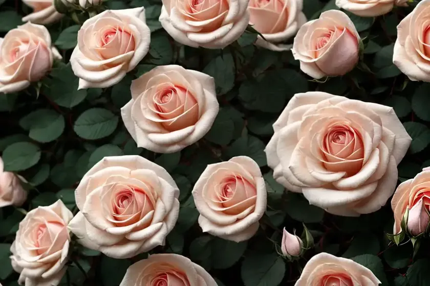 Rosa the alnwick rose (english rose) — photo 2