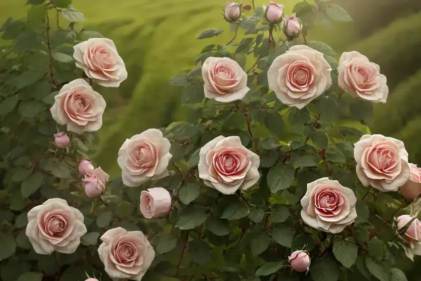 Rosa the lark ascending (english rose) — photo 2