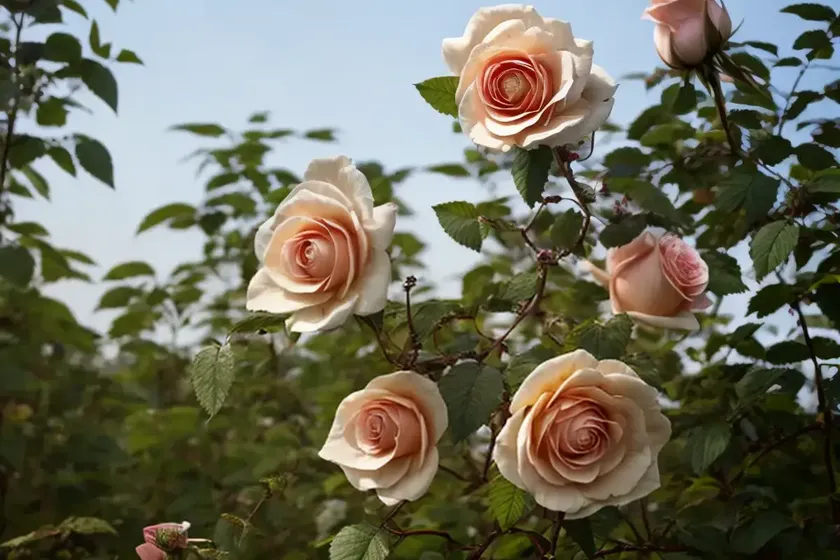 Rosa the lark ascending (english rose) — photo 3