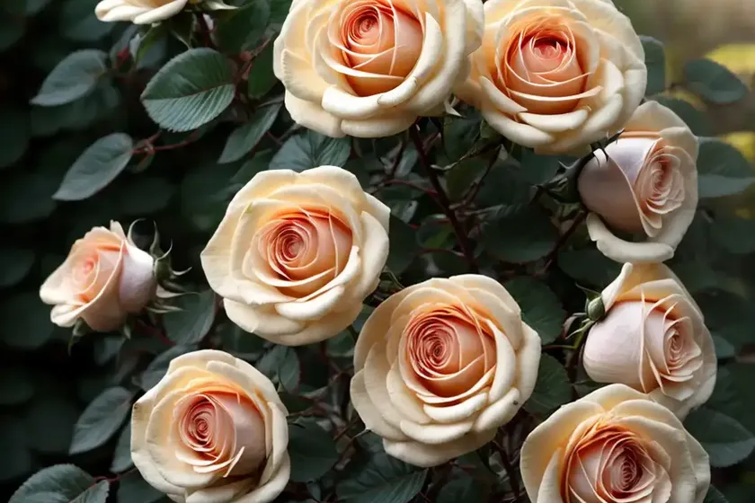 Rosa the mayflower (english rose) — photo 2
