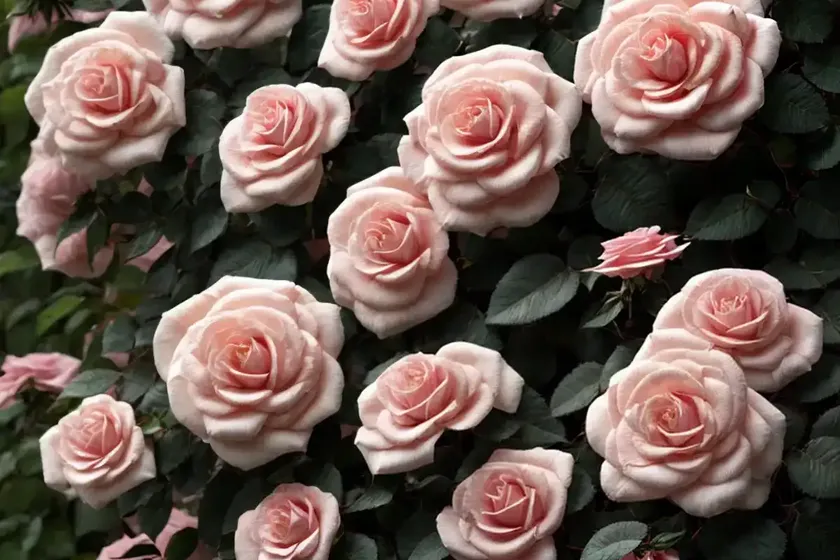 Rosa tickled pink (floribunda rose) — photo 3