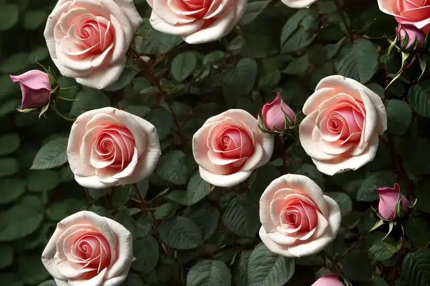 Rosa virginiana (virginia rose) — photo 2
