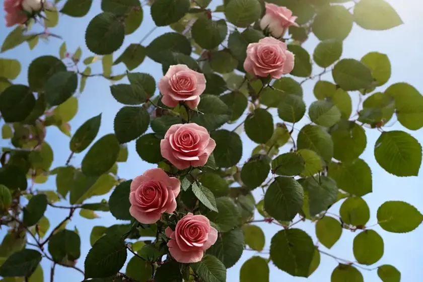 Rosa warm welcome (climbing rose) — photo 3