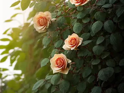 Rosa Warm Welcome (Climbing Rose)