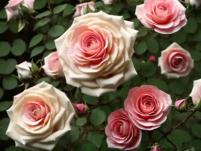 Rosa ‘Wickwar’ (Rambling Rose)