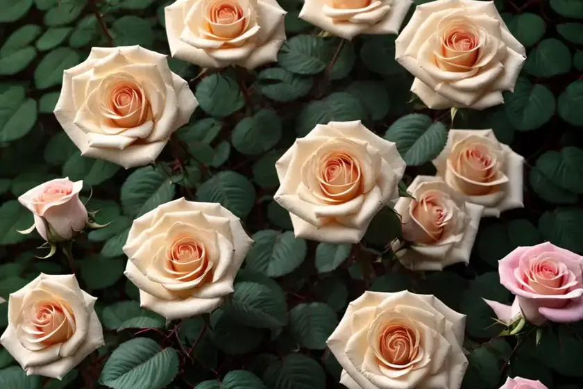 Rosa windermere (english rose) — photo 3