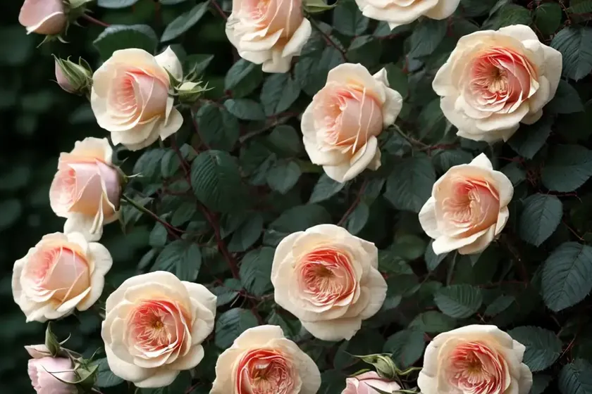 Rosa wisley 2008 (english rose) — photo 2