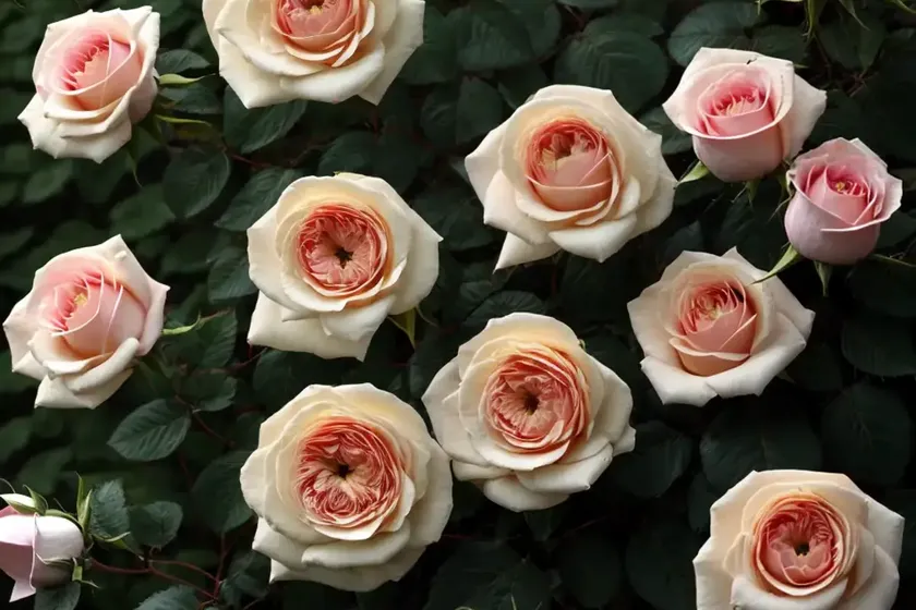 Rosa wisley 2008 (english rose) — photo 3