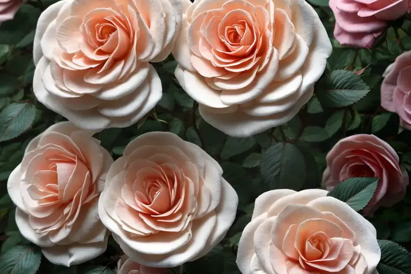 Rosa x odorata ‘mutabilis’ (chinese rose)