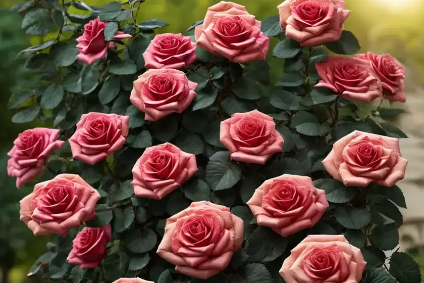 Rosa you’re beautiful (floribunda rose) — photo 3