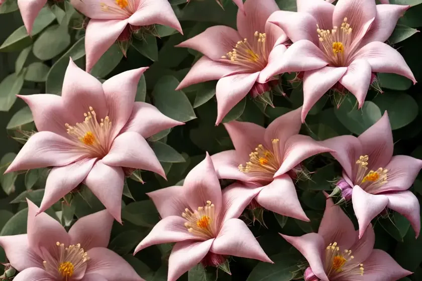 Rose cactus (pereskia grandifolia) — photo 2