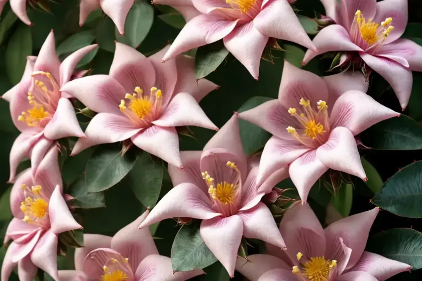 Rose cactus (pereskia grandifolia) — photo 3