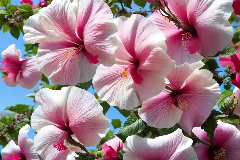 Rose of sharon (hibiscus syriacus ‘aphrodite’) — photo 2