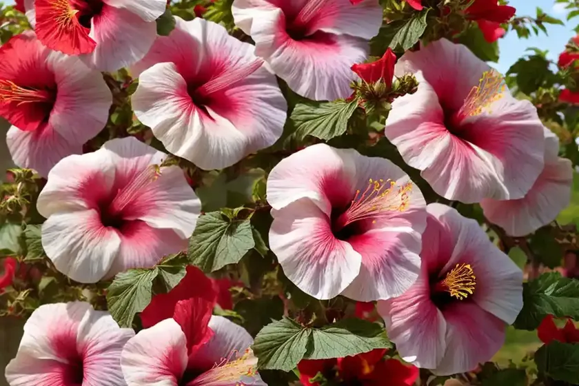 Rose Of Sharon (Hibiscus Syriacus ‘Boule De Feu’ FIREBALL) — photo 3