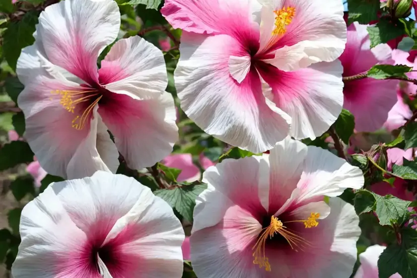 Rose Of Sharon (Hibiscus Syriacus ‘Minerva’) — photo 3