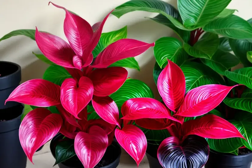 Rose-painted calathea (goeppertia roseopicta) — photo 3